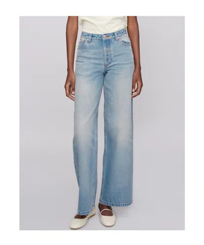 A.p.c. Elisabeth Jeans In Blue