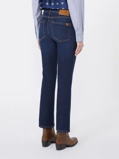 Weekend Max Mara Belt Loop Jeans In Blue