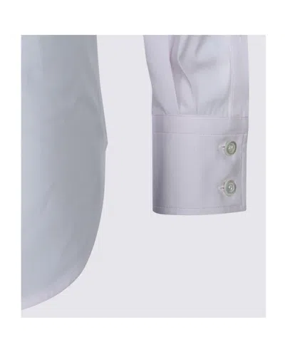 Alexander Mcqueen Men White Poplin Shirt, M Luxury Shirts For Men Darveys In White