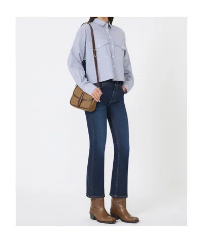 Weekend Max Mara Belt Loop Jeans In Blue
