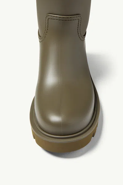 Moncler Women Kickstream High Rubber Rainboots In Multi