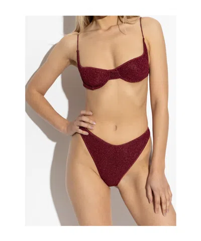 Oseree Lumière Bikini In Red