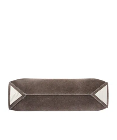 Attico La Passeggiata Small Grey Top Handle