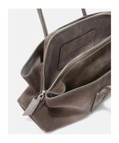 Attico La Passeggiata Small Grey Top Handle