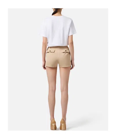 Elisabetta Franchi Cotton Jersey T-shirt With Photographic Print