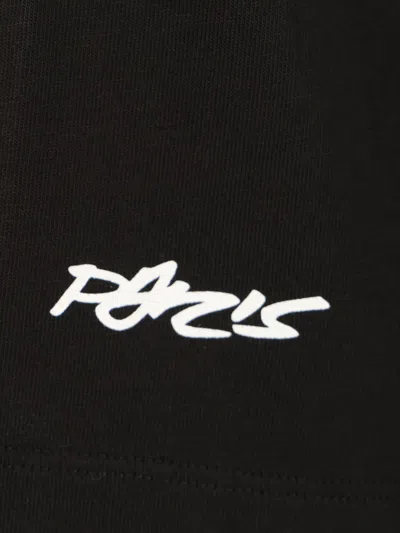Kenzo Logo Printed Crewneck T-shirt In Black