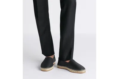 Dior Paradise Espadrille In Gray