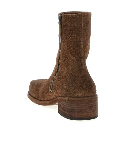 Marsèll Cassello Suede Boots In Brown