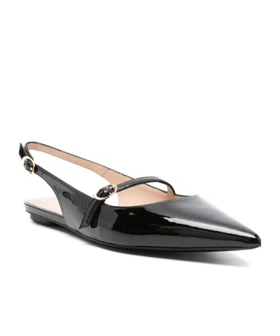 Stuart Weitzman Pointed Flat Sandals
