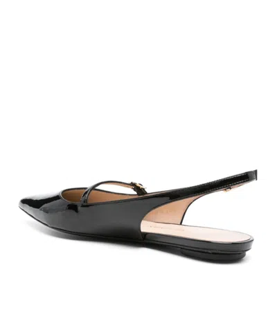 Stuart Weitzman Pointed Flat Sandals