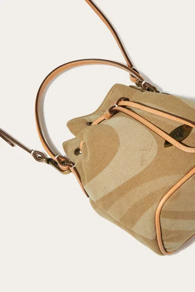 Pucci Yummy Drawstring Bucket Bag