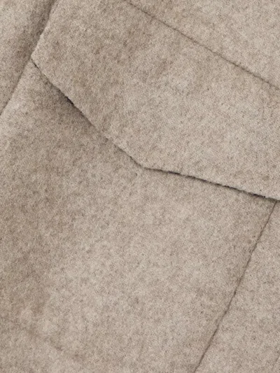Brunello Cucinelli Wool-flannel Vest In Neutral