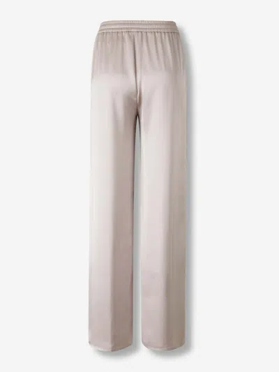 Herno Grey Relaxed Fit Grey Pants In White