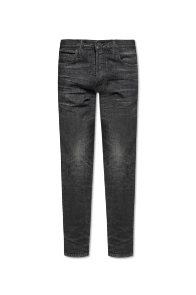 Tom Ford Jeans With Belt Loops In Black
