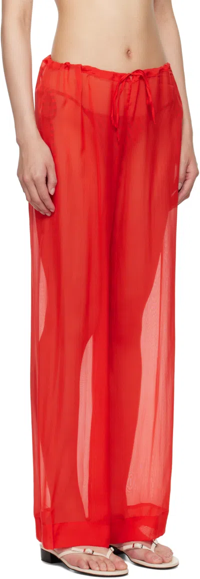 Paloma Wool Drawstring Casual Pants