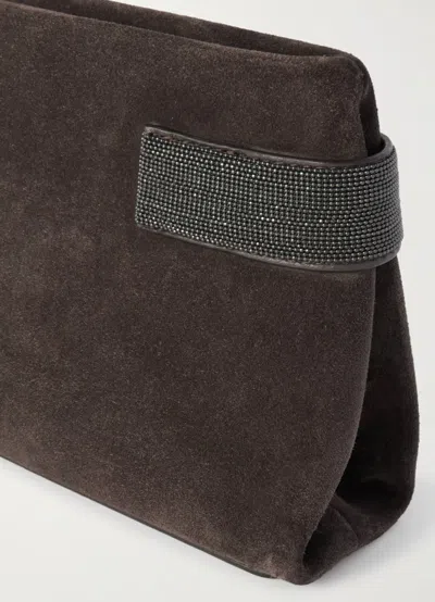 Brunello Cucinelli Geometric Clutch