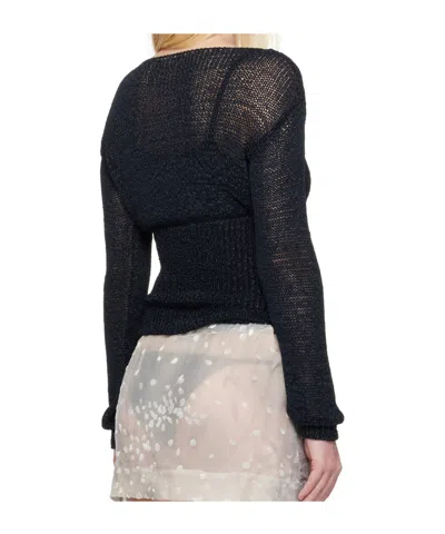Paloma Wool Mosto Top Woman Navy In Black