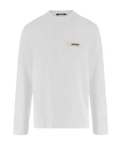 Jacquemus Le Tshirt Gros Grain Cotton Ls  T-shirt