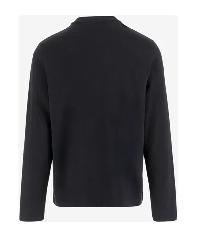 Jacquemus Le Sweatshirt Gros Grain In Black