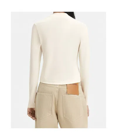 Jacquemus Le Gros Grin Logo-detail Long-sleeve T-shirt In Neutral