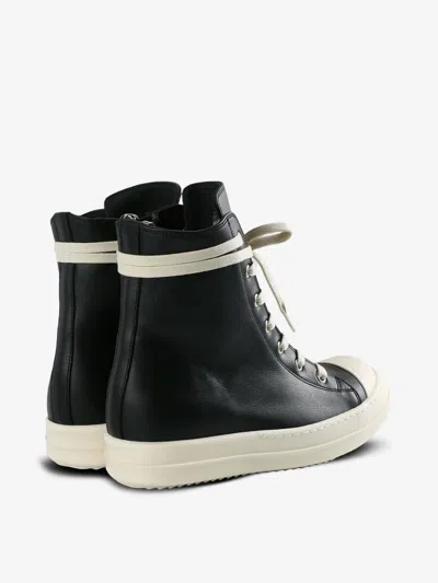 Rick Owens Round Toe High Top Casual Shoes