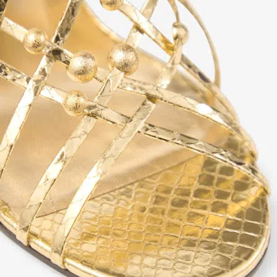 Jimmy Choo Felice 95 In Gold