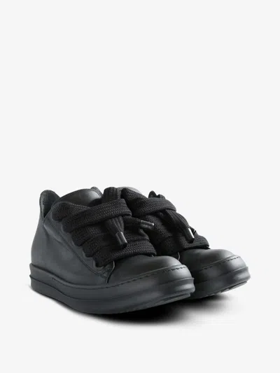 Rick Owens Round Toe Low Top Sneakers