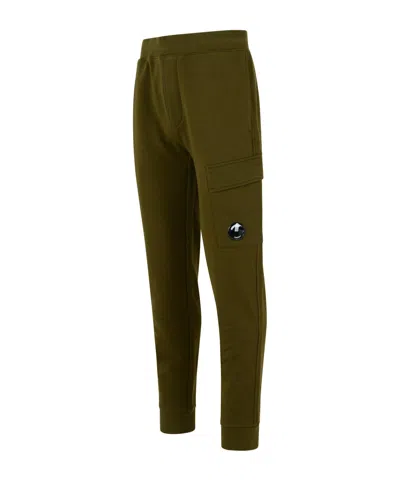 C.p. Company Utility Jogger Pants Featuring Cargo Pocket In Green