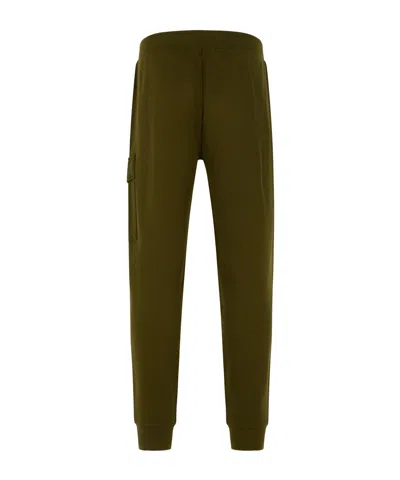 C.p. Company Utility Jogger Pants Featuring Cargo Pocket In Green
