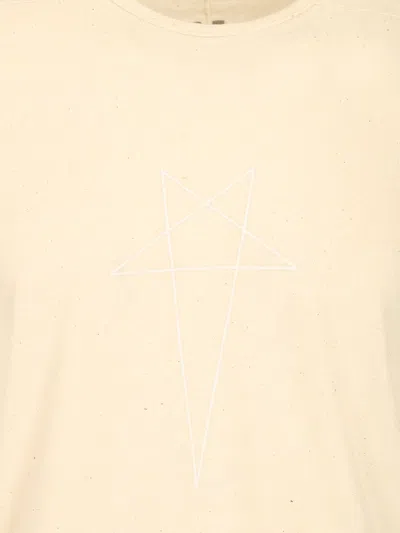 Rick Owens Drkshdw Level T T-shirt In Neutral