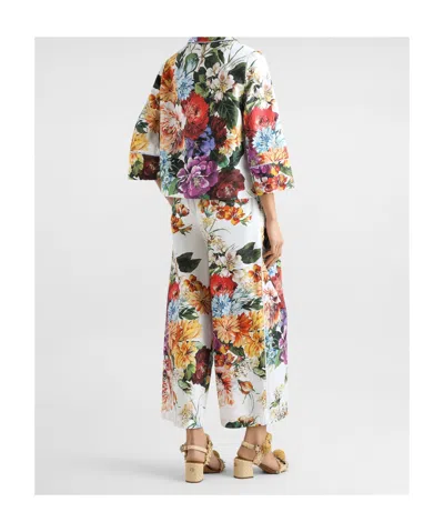 Dolce & Gabbana Foral-print Shirt In Multi