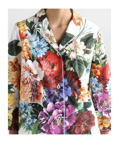 Dolce & Gabbana Foral-print Shirt In Multi