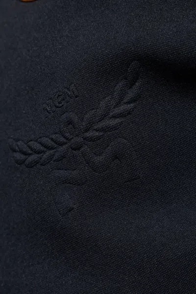 Mcm Bomber Jacket In Blue