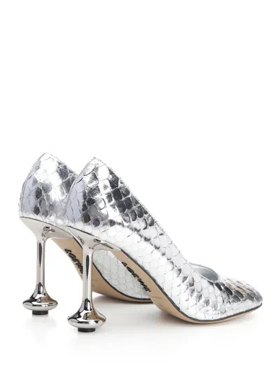 Loewe Toy Pump In Laminated Python