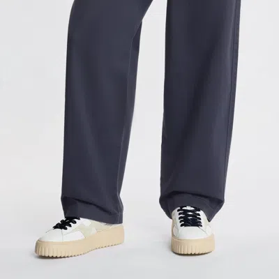 Hogan H-stripes Sneakers In White