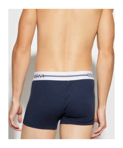 Dolce & Gabbana Logo-waistband Boxers (pack Of Three) In Multi