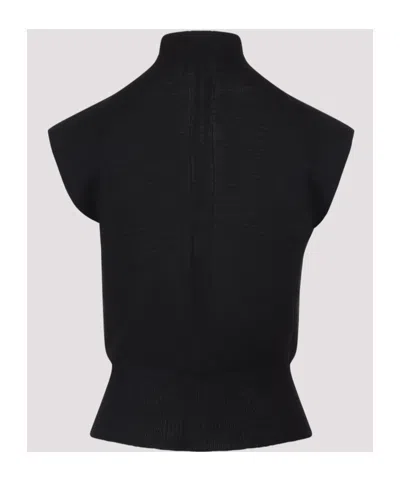 Rick Owens Short-sleeved Tops In Black