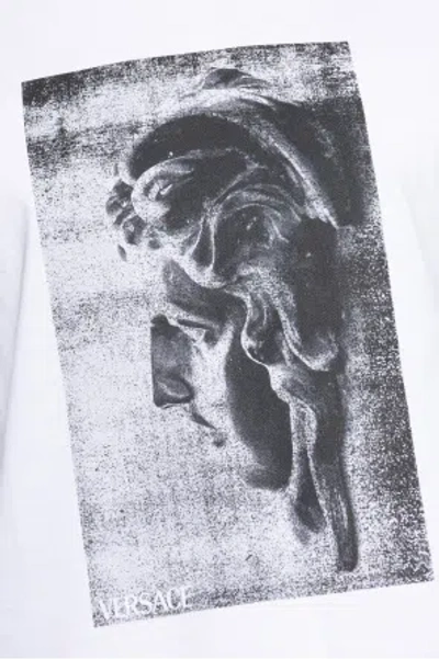 Versace Short-sleeved T-shirt In White