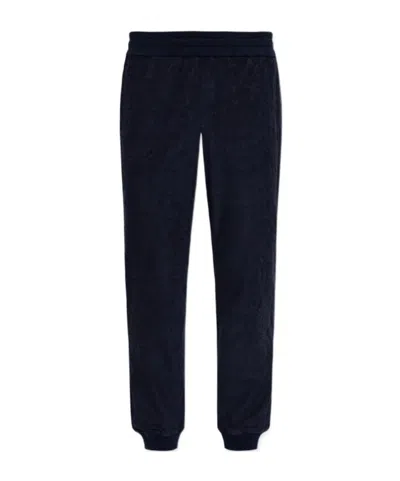 Versace Baroque Print Sweatpants In Black