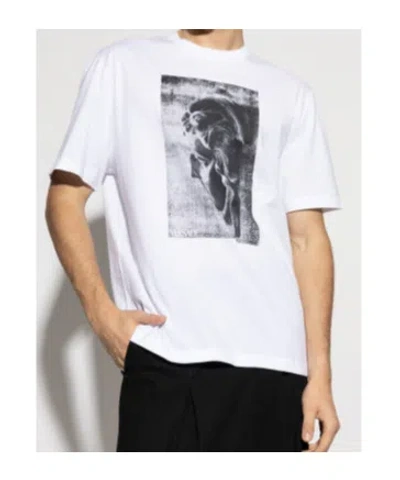 Versace Short-sleeved T-shirt In White