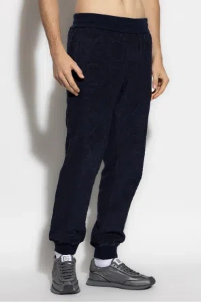 Versace Baroque Print Sweatpants In Black