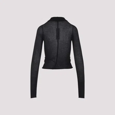 Rick Owens Allanah Long Sleeves Top Women In Black