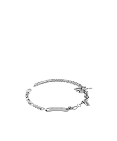 Balenciaga Diy Necklace  In Silver In Metallic
