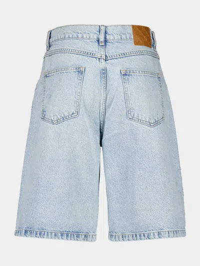 Casablanca Distressed Denim Shorts