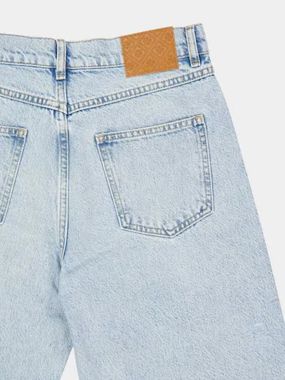 Casablanca Distressed Denim Shorts