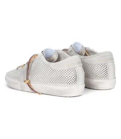 Golden Goose Round Toe Low-top Casual Shoes In White