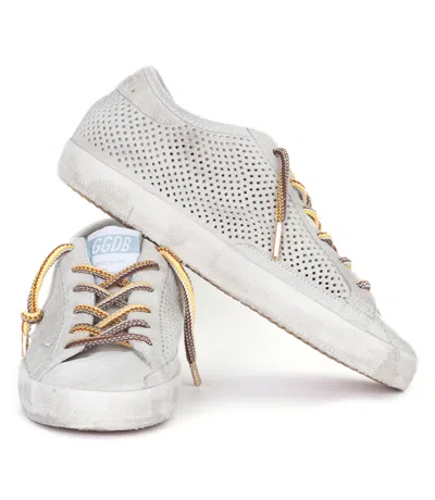 Golden Goose Round Toe Low-top Casual Shoes In White