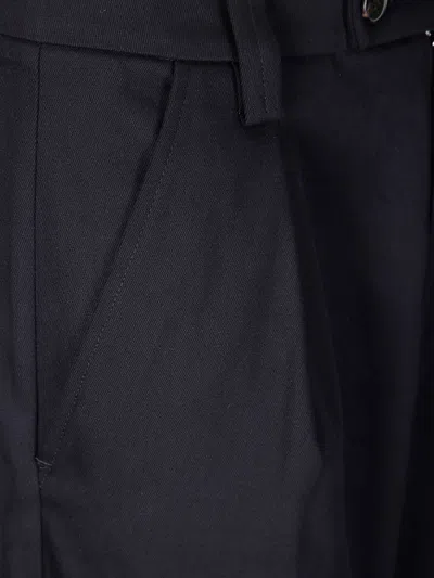 Apc Corduroy Renato Pant With Back Pocket In Black