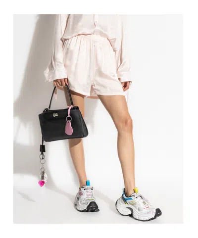 Balenciaga Shorts With Monogram In Pink