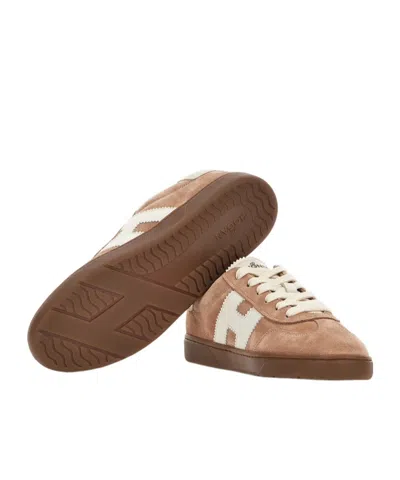 Hogan Cool Sneakers In Brown